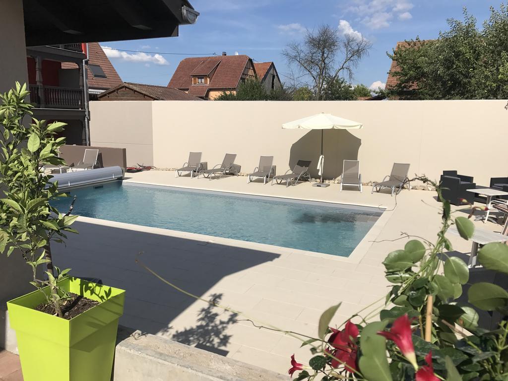Au Soleil, Hotel Restaurant & Spa Valff Exteriér fotografie
