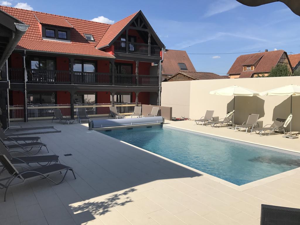 Au Soleil, Hotel Restaurant & Spa Valff Exteriér fotografie